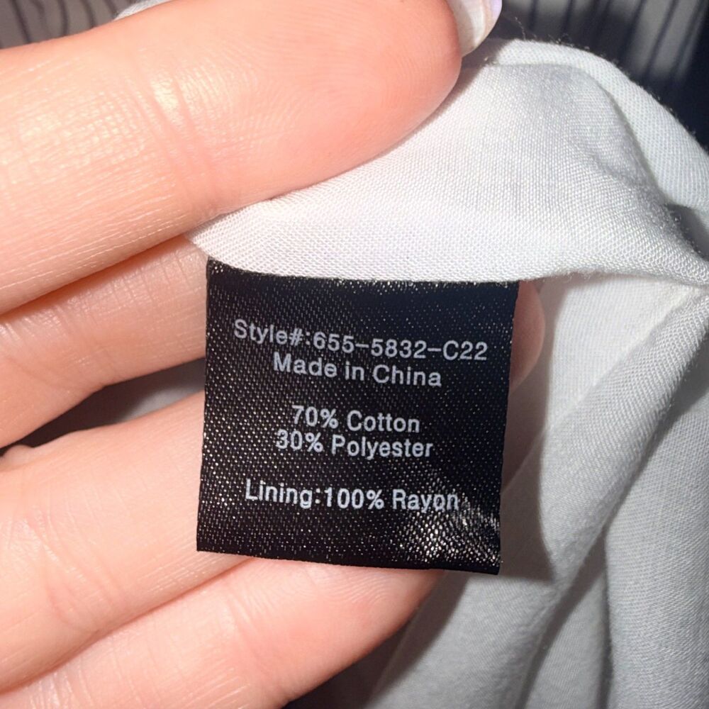 Jenni Kayne Cove Midi Dress - Black Stripe M - Picture 8 of 8